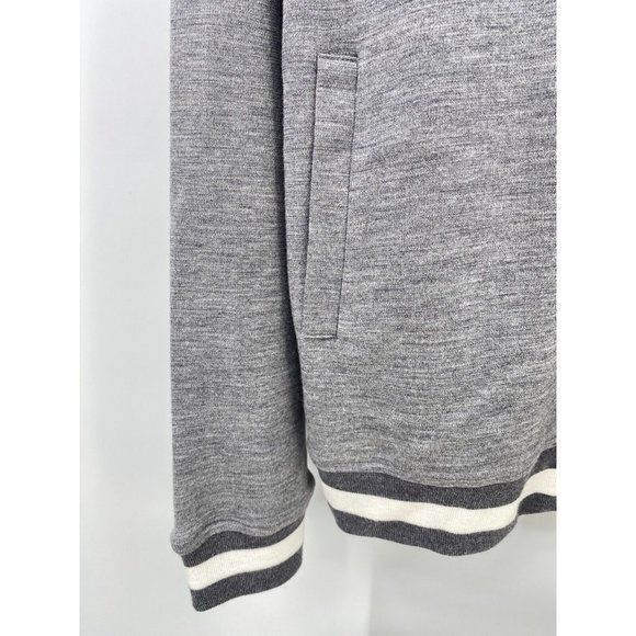 Eidos Napoli Trim Fit Heathered Wool Baseball Jacket (Slim Fit) NWT $595 (A4) - Picture 10 of 12